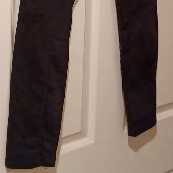 BLANKNYC BLACK COTTON ZIPPERS SKINNY ANKLE ZIPPERS - Picture 4 of 10